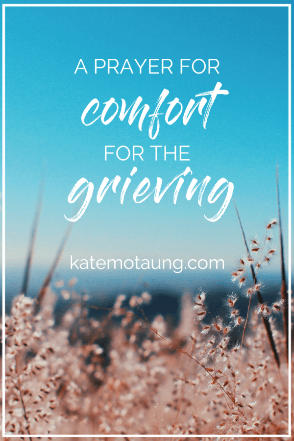 prayer for comfort