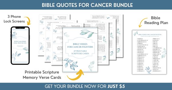 bible quotes for cancer patients
