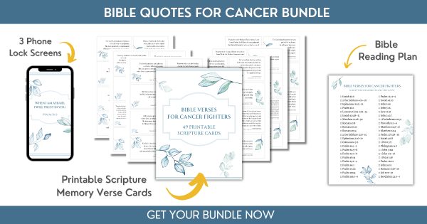 bible verses for cancer